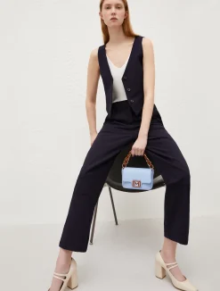 Pantaloni In Tela Stretch*Marella