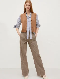 Pantaloni In Tela Stretch*Marella Sale