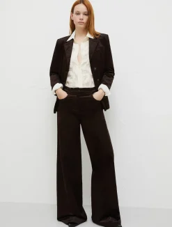 Pantaloni In Velluto*Marella Clearance