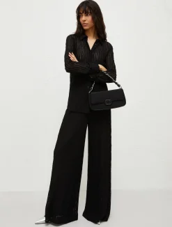 Pantaloni Wide Leg In Pizzo*Marella Best