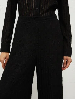 Pantaloni Wide Leg In Pizzo*Marella Best