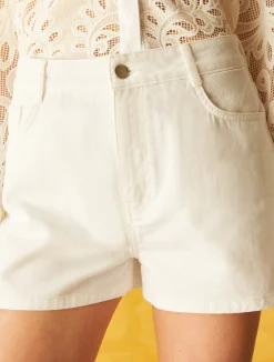 Short 5 Tasche In Bull Di Cotone*Marella