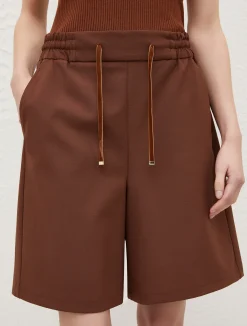 Shorts In Tela Stretch*Marella Discount