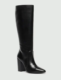 Stivali In Pelle Con Tacco*Marella New