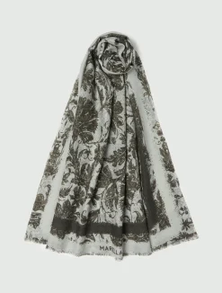 Stola In Lana Con Stampa Grafica*Marella Clearance