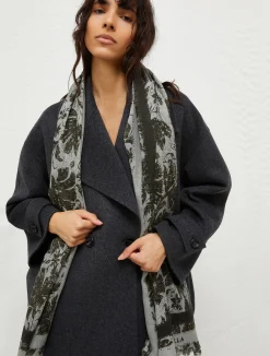 Stola In Lana Con Stampa Grafica*Marella Clearance