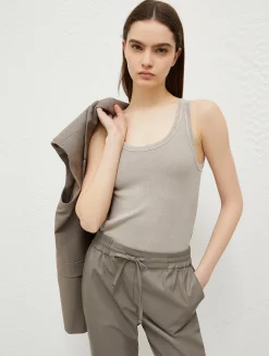 Top A Canotta Aderente*Marella New