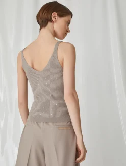 Top Cropped Con Strass*Marella Discount