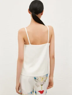 Top Lingerie In Satin Stampato*Marella Clearance