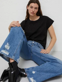 T-shirt Con Strass*Marella Sale