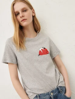 T-shirt In Jersey Di Cotone*Marella Outlet
