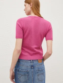T-shirt In Lana E Cashmere*Marella New